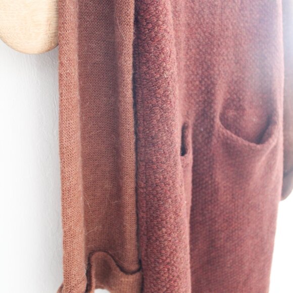 Free People Long Sleeve Color Blocked Rabbit Sweater Dress Size Small Petite S/P - Picture 4 of 7